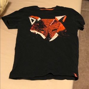 Blue digital fox tee